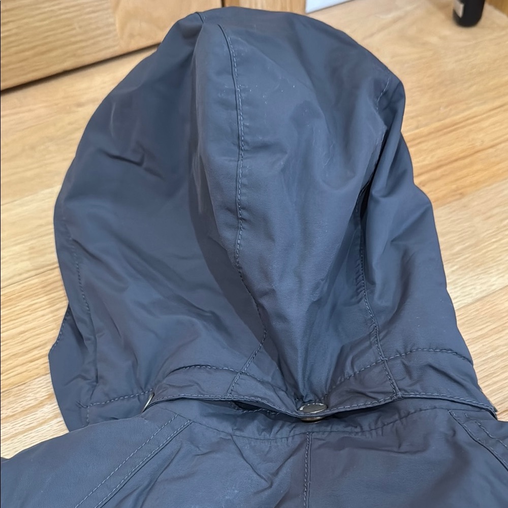 Mini A Ture Dark Gray Hooded Snowsuit with Star Patch - Picture 5 of 6